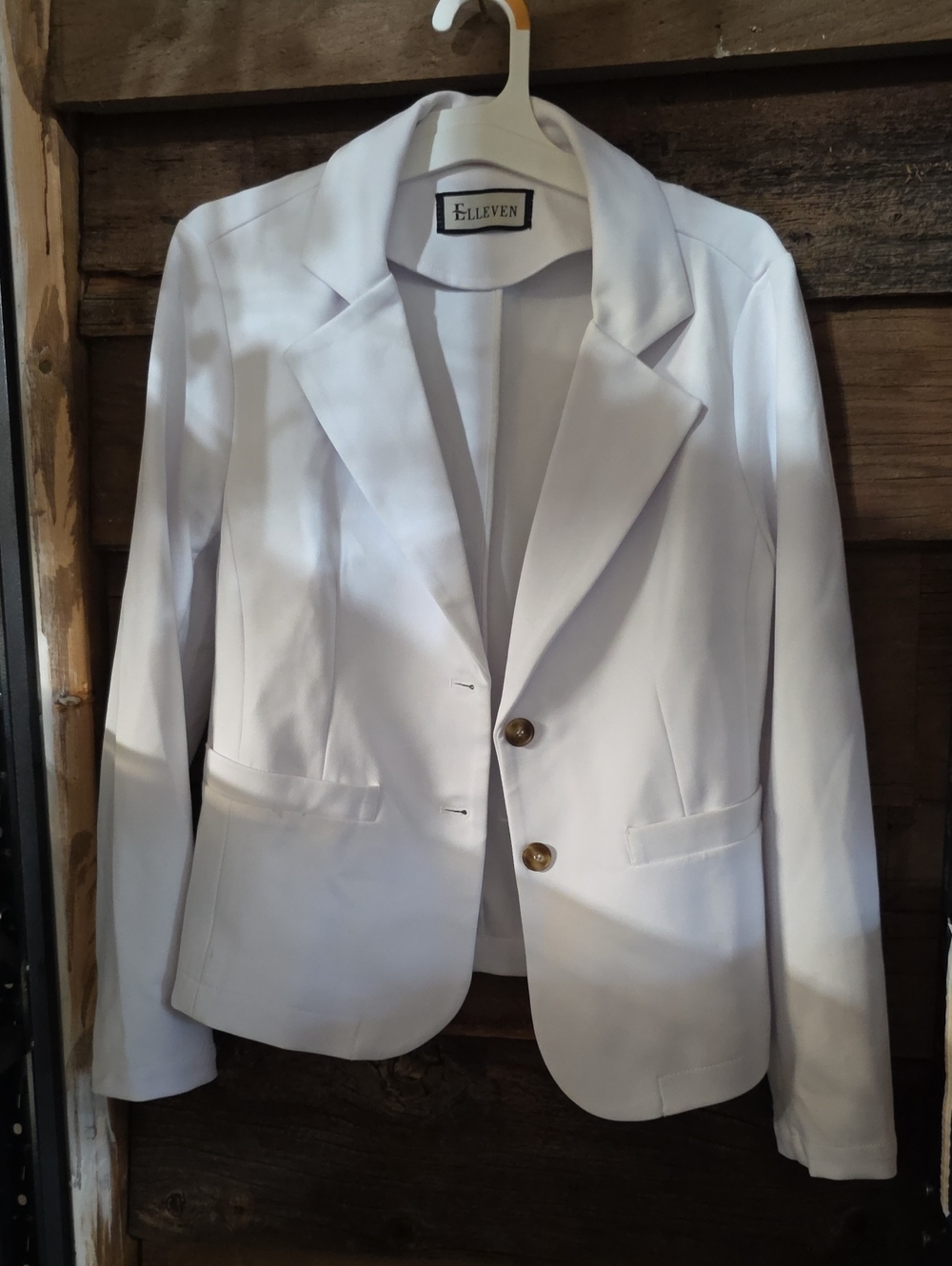 White Tailored Blazer